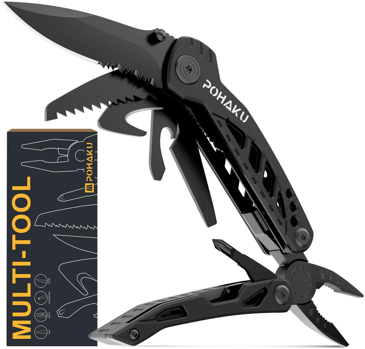 Top 13 Best Camping Pocket Knife Updated List Of 2024   Pohaku Multitool Knife 